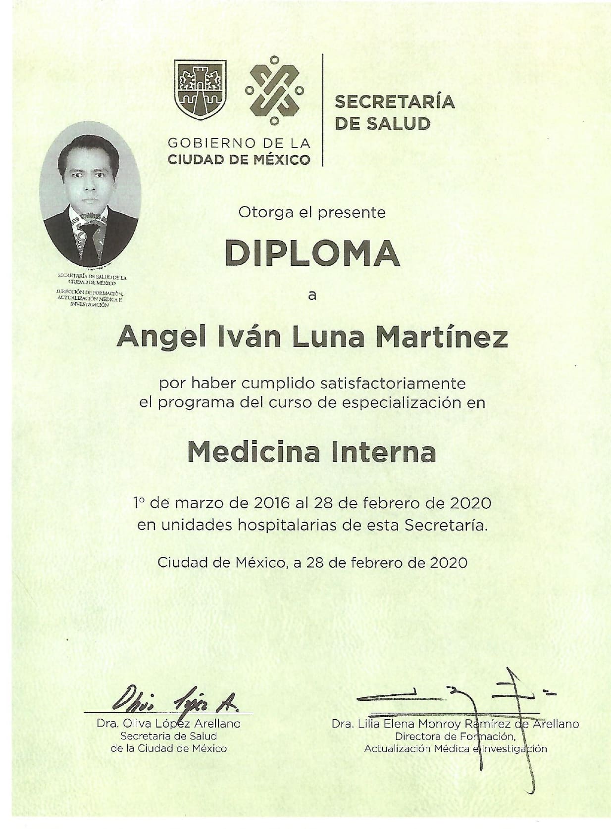 Médico Internista en CDMX