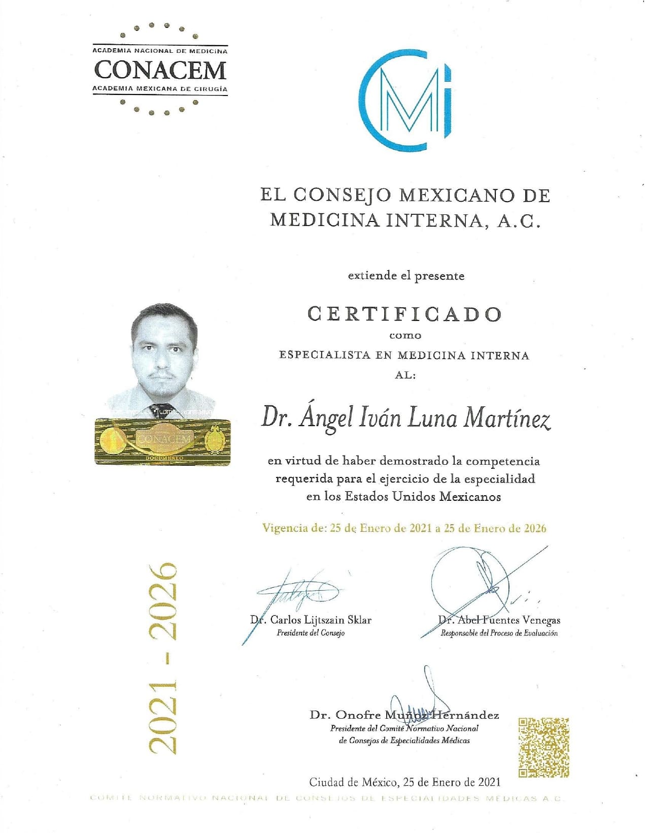 Médico Internista en CDMX