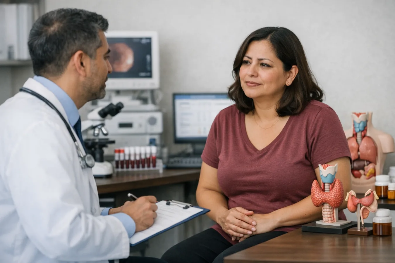 ¿Qué especialista trata los trastornos hormonales?